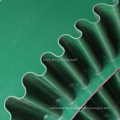 Green /dark green light weight PVC conveyor belt skirting